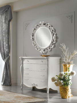 PUCCINI - Round framed wall-mounted mirror by CASA +39 - view 3
